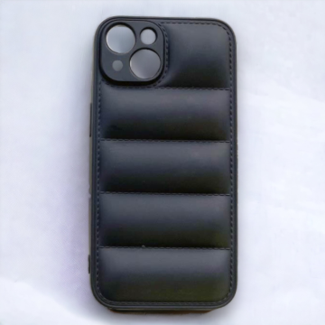 Infostyle Silikonski ovitek "Waves" za iPhone 11 Črna / TPU silikon