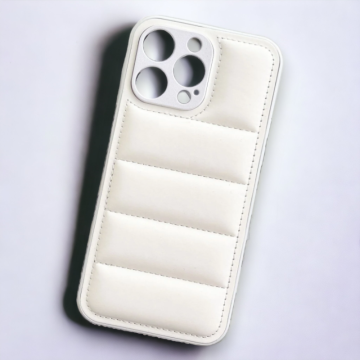 Infostyle Silikonski ovitek "Waves" za iPhone 11 Pro Bela / TPU silikon