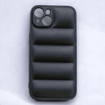 Infostyle Silikonski ovitek "Waves" za iPhone 13 Pro Črna / TPU silikon