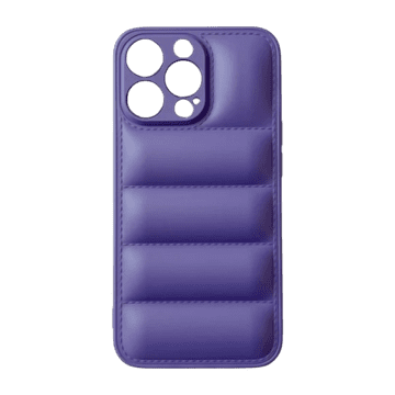 Infostyle Silikonski ovitek "Waves" za iPhone 14 Pro Max Vijolična / TPU silikon