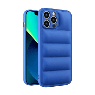 Infostyle Silikonski ovitek "Waves" za iPhone 14 Pro Max Modra / TPU silikon