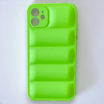 Infostyle Silikonski ovitek "Waves" za iPhone 14 Pro Max Zelena / TPU silikon