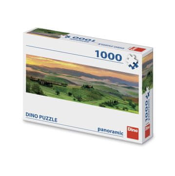 Dino Sestavljanka Zahod sonca v gorah 1000 kosov panoramska
