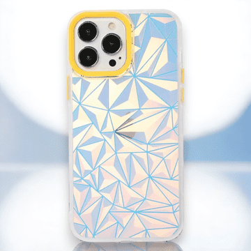 Infostyle Silikonski ovitek "Holo" za iPhone 11 Pro Max/XS Max Rumena / TPU silikon