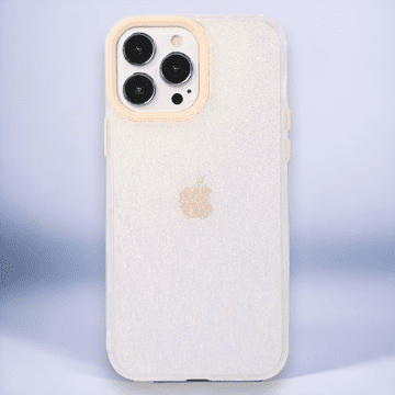 Infostyle Silikonski ovitek "Holo" za iPhone 14 Pro Max Bež / TPU silikon
