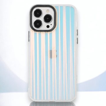 Infostyle Silikonski ovitek "Holo" za iPhone 11/XR - Črna Črna / Stil 1 / TPU silikon
