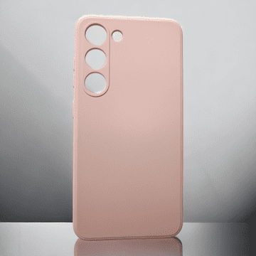 Infostyle Silikonski ovitek "Candy" za Samsung Galaxy S23 Ultra Svetlo roza / TPU silikon
