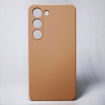 Infostyle Silikonski ovitek "Candy" za Samsung Galaxy S21 Utra Rjava / TPU silikon