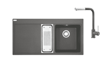 Franke Set MTG 651-100 desno + Sirius STONEGREY