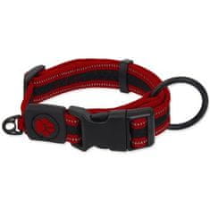 ACTIVE DOG Ovratnica Fluffy L rdeča 3,2x39-59cm