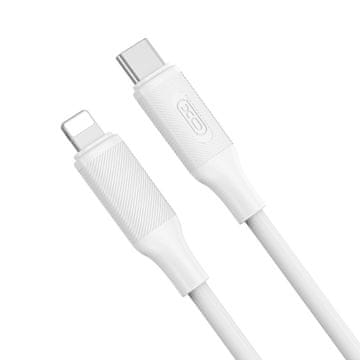 Infostyle XO NB-Q265A USB-C to Lightning kabel 27W PD 1m - bela Bela
