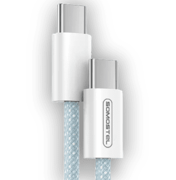 Infostyle Polnilni in podatkovni kabel USB C- USB C v 3 barvah Modra