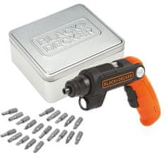 Black+Decker Akumulatorski vijačnik Black + Decker s svetilko BDCSFL20AT