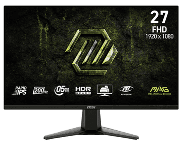 MSI MAG 275F E20 gaming monitor, 27 (68,5 cm), FHD, 200 Hz (9S6-3CE21M-046)