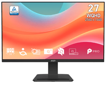 MSI Pro MP273Q E7 monitor, 27 (68,6 cm), WQHD, IPS (9S6-3PB4CH-275)