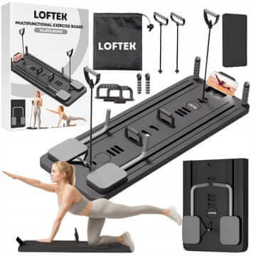 INNA PILATES SET Večnamenska 9-v-1 vadbena oprema za dom kot darilo