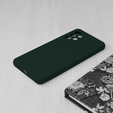 Infostyle Silikonski ovitek "Soft Edge" za Samsung Galaxy A13 4G Temno zelena / TPU silikon