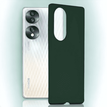 Infostyle Silikonski ovitek "Soft Edge" za Honor 70 Temno zelena / TPU silikon