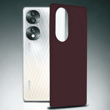 Infostyle Silikonski ovitek "Soft Edge" za Honor 70 Vijolična / TPU silikon