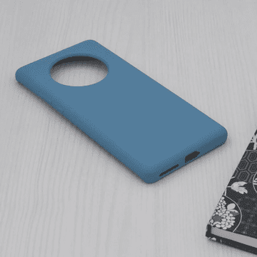 Infostyle Silikonski ovitek "Soft Edge" za Huawei Mate 50 Pro Svetlo modra / TPU silikon