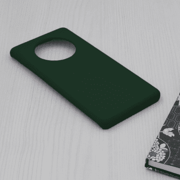 Infostyle Silikonski ovitek "Soft Edge" za Huawei Mate 50 Pro Temno zelena / TPU silikon