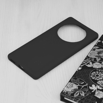 Infostyle Silikonski ovitek "Soft Edge" za Honor Magic 5 Lite Črna / TPU silikon