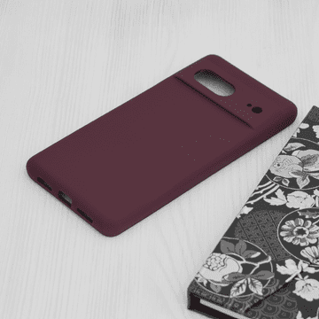 Infostyle Silikonski ovitek "Soft Edge" za Google Pixel 7 Vijolična / TPU silikon