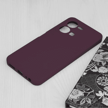 Infostyle Silikonski ovitek "Soft Edge" za Vivo Y35 Vijolična / TPU silikon