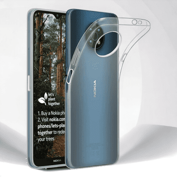 Infostyle Silikonski ovitek "Clear Bulk" za Nokia G50 Prozorna / TPU silikon