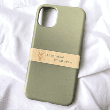 Infostyle Ovitek iz naravnega materiala "Natural" za Samsung Galaxy S23 Ultra Temno zelena / EKO