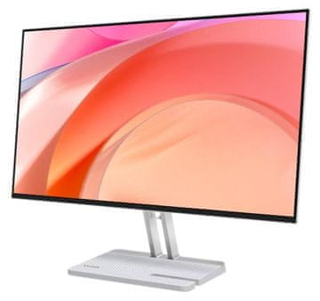 Lenovo LENOVO L27-45 27-palčni FHD IPS monitor z AMD FreeSync, odličnim odzivnim časom 1 ms in 144 Hz, brez utripanja, sivo-srebrn