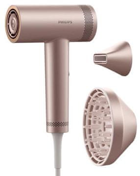shumee PHILIPS BHD837/10 Sušilnik za lase v barvi šampanjca in roza