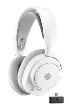 SteelSeries Brezžične slušalke STEELSERIES Arctis Nova 7P Gen 2, bele barve