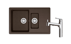 Franke Set BFG 651-78 chocolate + LIFT krom