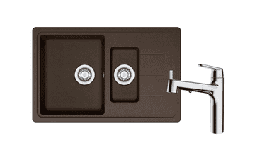 Franke Set BFG 651-78 chocolate + LIFT krom