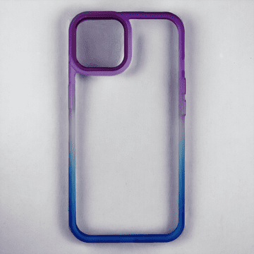 Infostyle Ovitek "Color Gardient" za iPhone 14 Vijolična / PC + TPU silikon