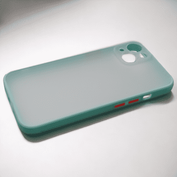 Infostyle Ovitek "View" za iPhone 14 Svetlo zelena / PC + TPU silikon