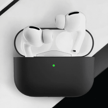 Infostyle Silikonski ovitek za slušalke AirPods Pro 2 Črna