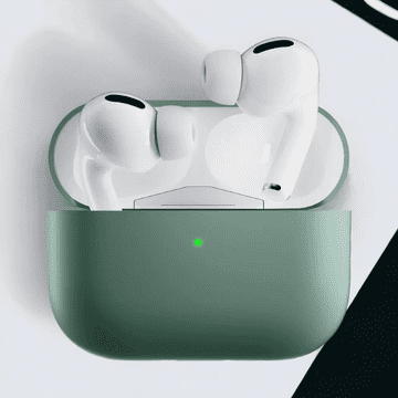 Infostyle Silikonski ovitek za slušalke AirPods Pro 2 Temno zelena