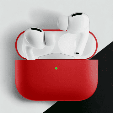 Infostyle Silikonski ovitek za slušalke AirPods Pro 2 Rdeča