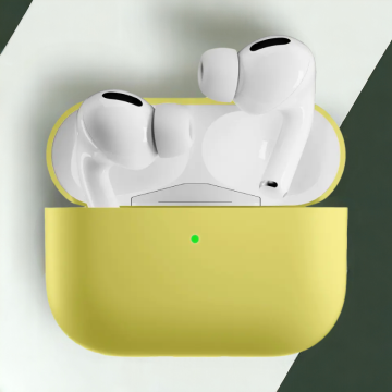 Infostyle Silikonski ovitek za slušalke AirPods Pro 2 Rumena