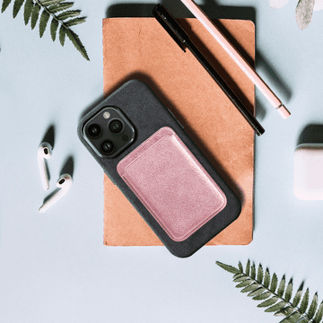 Infostyle Magnetna denarnica "Alcane MagPocket" za iPhone s tehnologijo MagSafe Svetlo roza