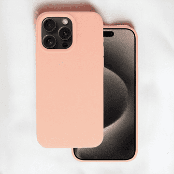 Infostyle Silikonski ovitek "Soft Lite" za Samsung Galaxy A15 Svetlo oranžna / Silikon