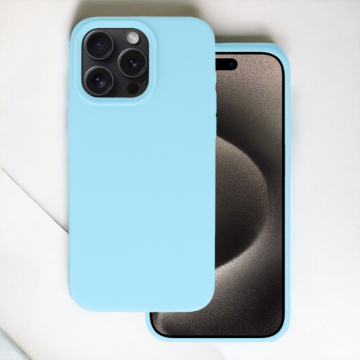 Infostyle Silikonski ovitek "Soft Lite" za Samsung Galaxy A15 Svetlo modra / Silikon