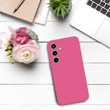 Infostyle Silikonski ovitek "Premium" za Samsung Galaxy A25 5G Roza / Silikon