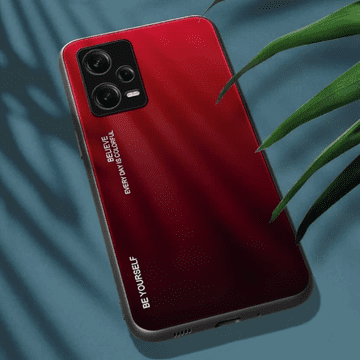 Infostyle Ovitek "Unique Gradient" za Honor X7a Rdeča / PC + TPU silikon