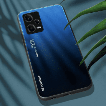 Infostyle Ovitek "Unique Gradient" za Honor X7a Modra / PC + TPU silikon