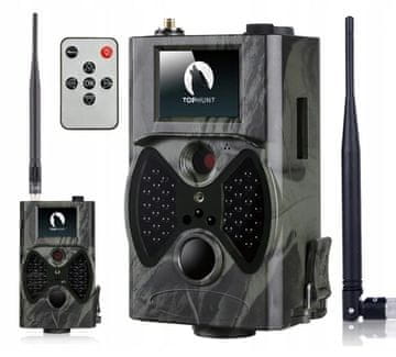 TOŠN TON HC300M fotopast 1080P 12MPX MMS GPRS SIM, gozdni vzorec