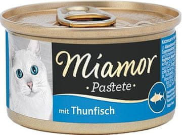 Miamor MIAMOR Pasteta Tuna - mokra hrana za mačke - 85g