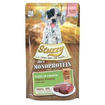 STUZZY STUZZY Monoprotein Puppy Teletina - mokra hrana za pse, 150 g